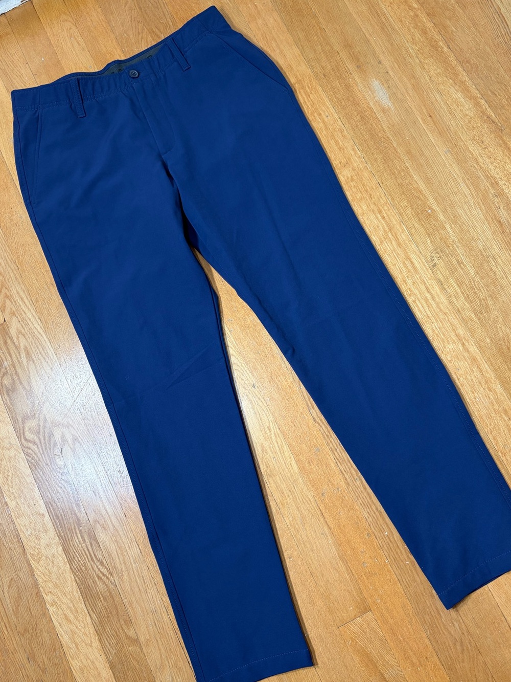 Under Armour Men’s Navy Stretch Slacks Pants 34/32
